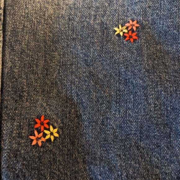 Embroidered Jean Jacket - Picture 5 of 5
